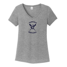 Load image into Gallery viewer, WOMENS TRI BLEND V-NECK ROSTER TEE