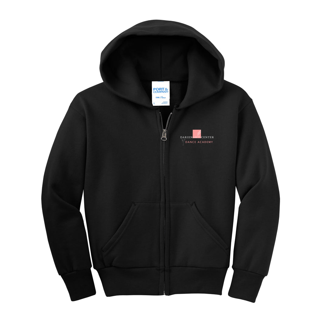 YOUTH CORE FLEECE FULL-ZIP HOODIE