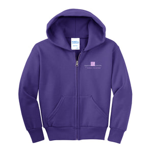 YOUTH CORE FLEECE FULL-ZIP HOODIE