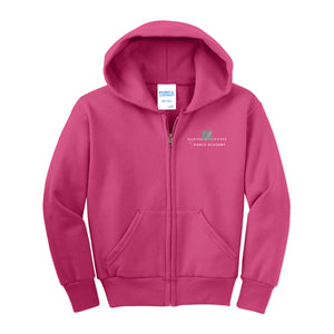 YOUTH CORE FLEECE FULL-ZIP HOODIE